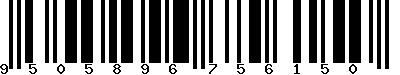 EAN-13 : 9505896756150
