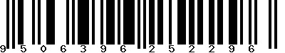 EAN-13 : 9506396252296