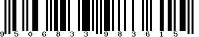 EAN-13 : 9506833983615