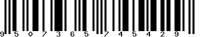 EAN-13 : 9507365745429