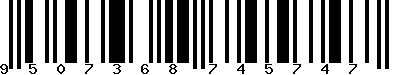 EAN-13 : 9507368745747
