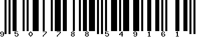EAN-13 : 9507788549161