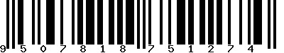EAN-13 : 9507818751274