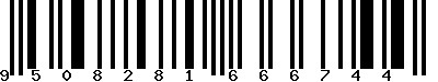 EAN-13 : 9508281666744
