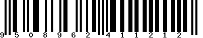EAN-13 : 9508962411212