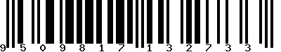 EAN-13 : 9509817132733