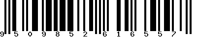 EAN-13 : 9509852616557