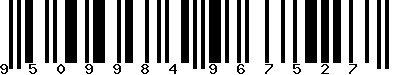 EAN-13 : 9509984967527