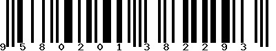 EAN-13 : 9580201382293