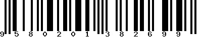 EAN-13 : 9580201382699