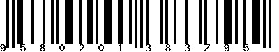 EAN-13 : 9580201383795