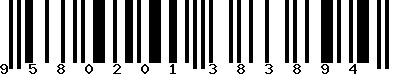 EAN-13 : 9580201383894