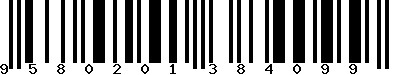 EAN-13 : 9580201384099