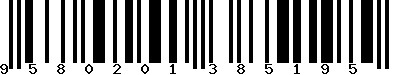 EAN-13 : 9580201385195