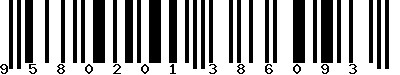 EAN-13 : 9580201386093