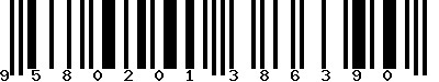 EAN-13 : 9580201386390
