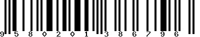 EAN-13 : 9580201386796