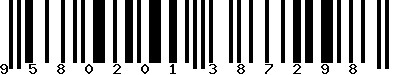 EAN-13 : 9580201387298