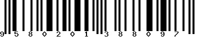 EAN-13 : 9580201388097