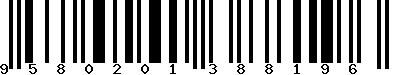 EAN-13 : 9580201388196