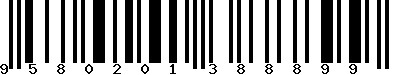 EAN-13 : 9580201388899