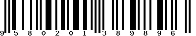 EAN-13 : 9580201389896