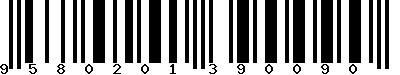 EAN-13 : 9580201390090