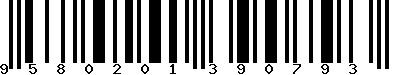 EAN-13 : 9580201390793
