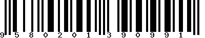 EAN-13 : 9580201390991