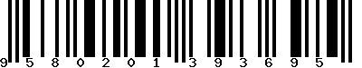 EAN-13 : 9580201393695