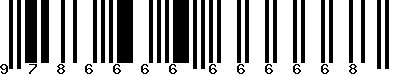 EAN-13 : 9786666666668