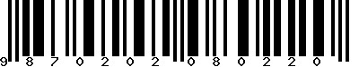 EAN-13 : 9870202080220